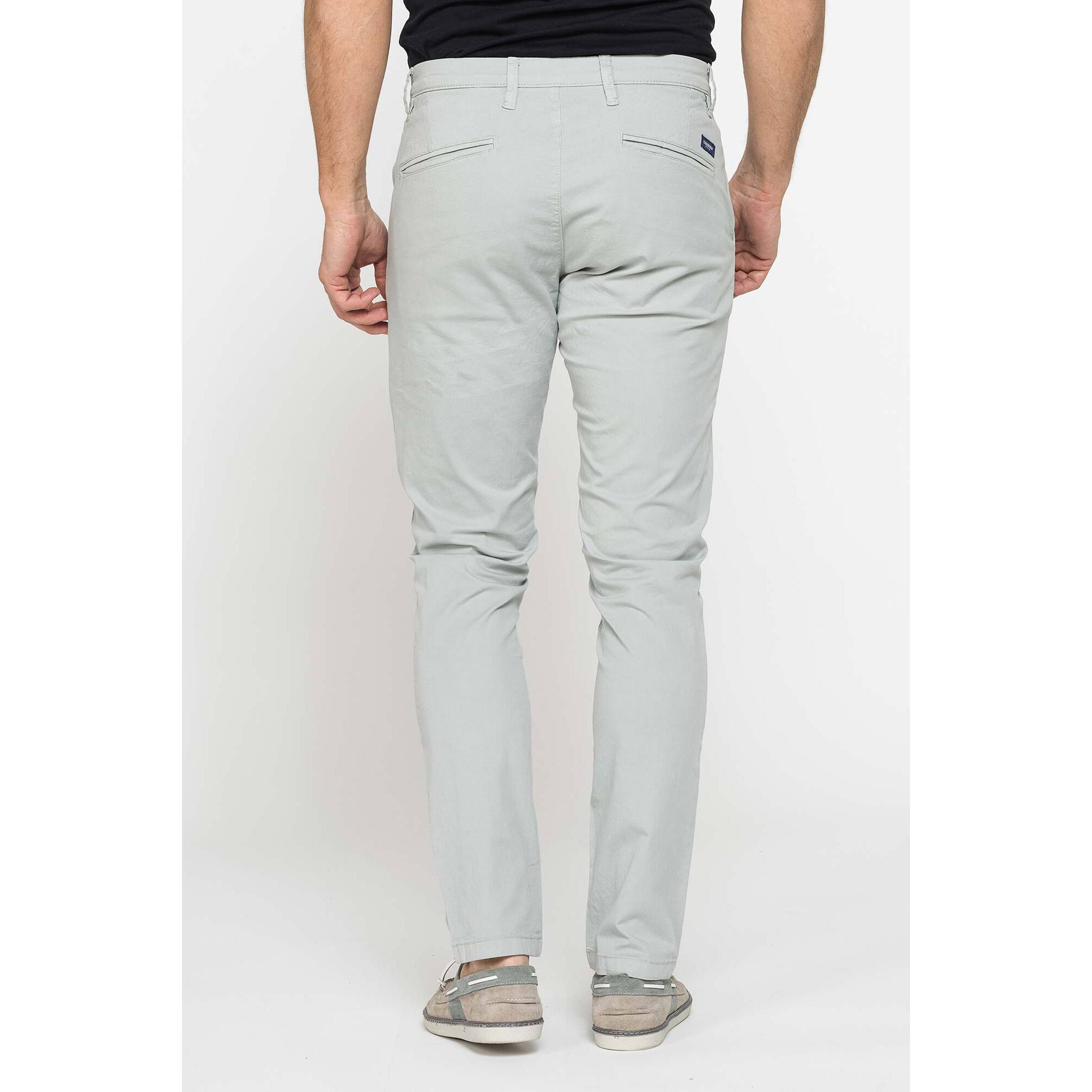 PANTALONE CHINO MOD. 617 IN GABARDINA ELASTICIZZATA