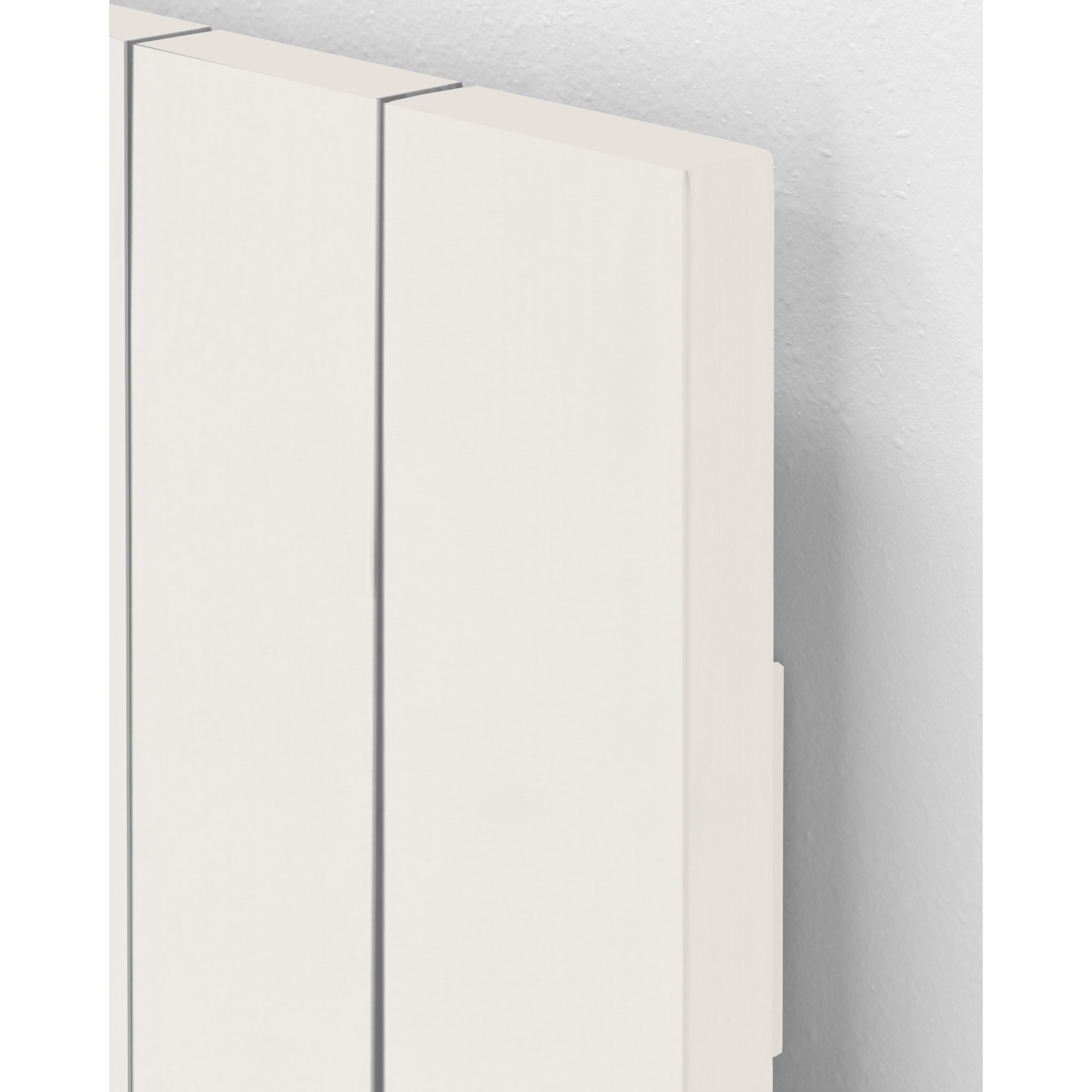 Tête de lit en bois massif blanc en différentes tailles