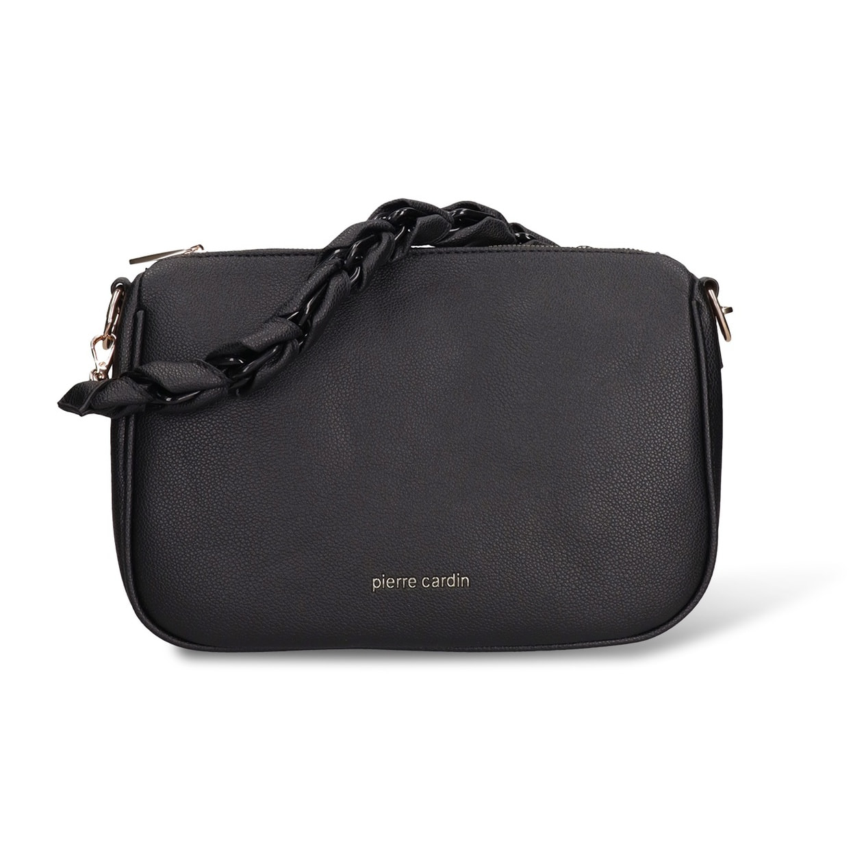 Borsa a spalla da donna - Modello Céleste Lux - Pelle vegana PU - 28.0 x 18.0 x 12.0 cm