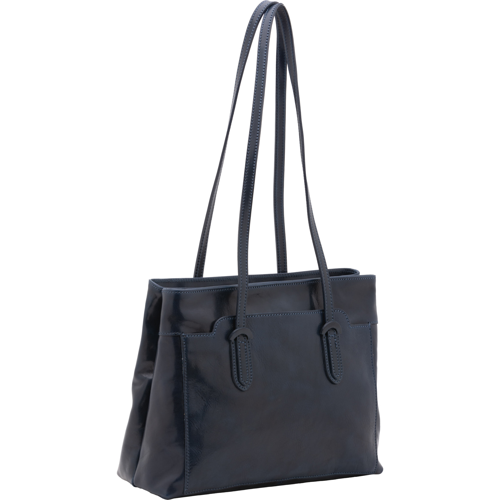 Borsa a spalla  da donna In Vera pelle Made in Italy 35x26x12 cm