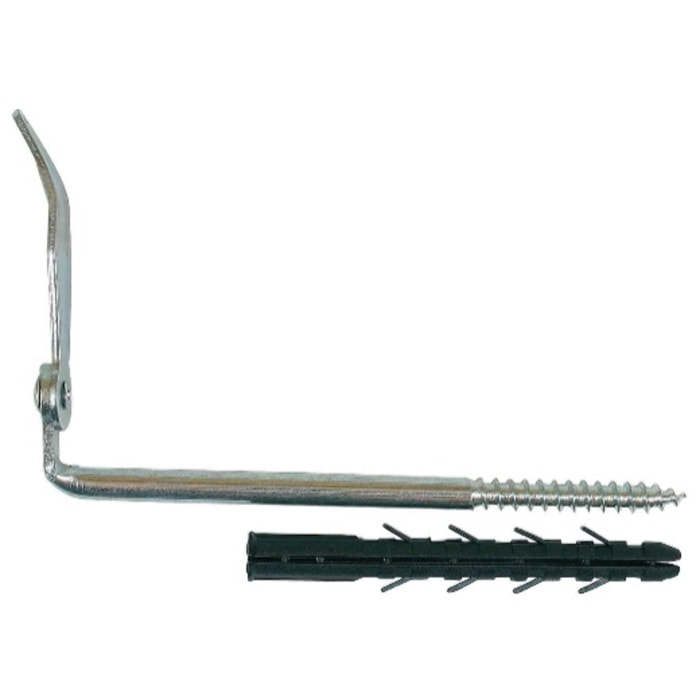 Arrêt de volet 0/5 ING FIXATION isolation extérieure - arrêt 130 mm Noir - A070070