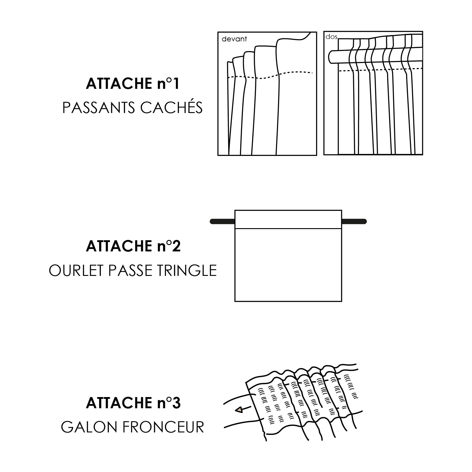 Rideau thermique accroche 3-en-1 occultant et réflecteur de chaleur - Terracotta
