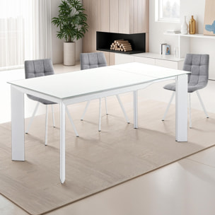 Tomasucci  tavolo allungabile BLADE 120 - WHITE bianco