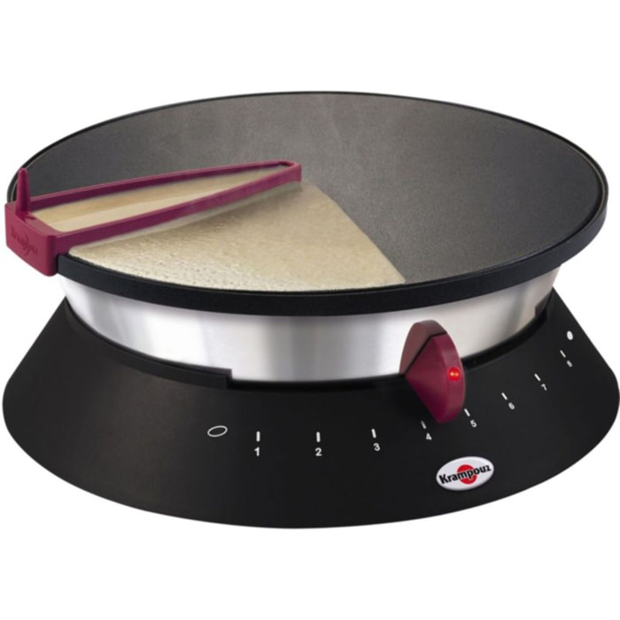 Crêpière KRAMPOUZ Diabolo noir CEBPF2BO