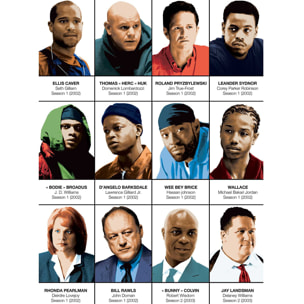 Affiche - The Wire Characters - Olivier Bourdereau
