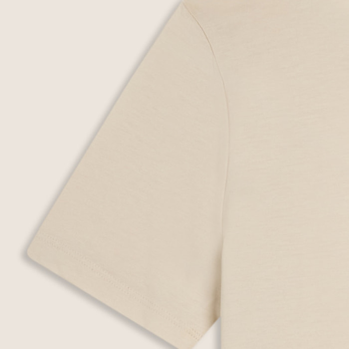 T-shirt Manica Corta con Grafica Animalier e Logo FREDDY