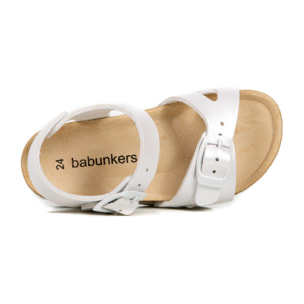 Sandalia BABUNKERS BLANCO