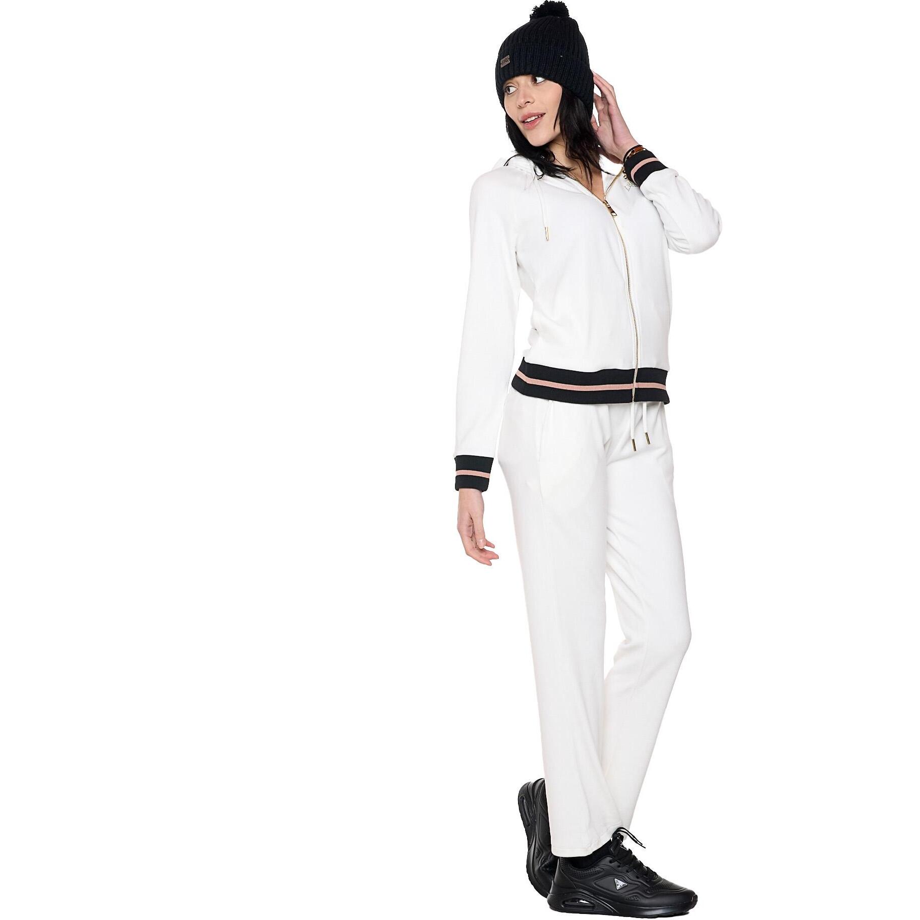 Chándal de invierno de mujer "Relaxed" con capucha y cremallera