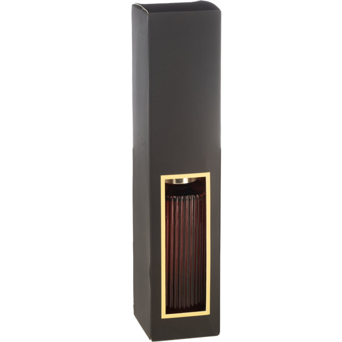 J-Line Bâtonnets parfumés Olive & Frank Incense - verre - rouge - small - 100 ml