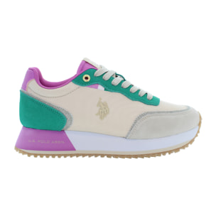 U.S. Polo Assn. - Sneakers SACHA007W/5NS1 in sintetico per donna