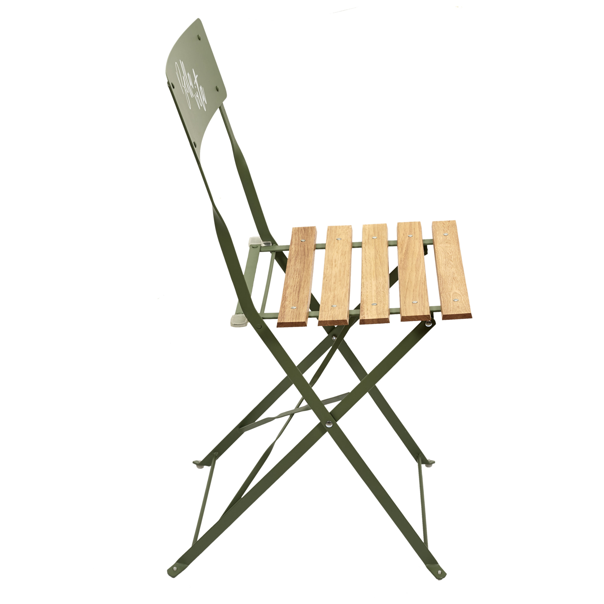 Chaise Pliante Bella Vita Vert Kaki - Lot De 2