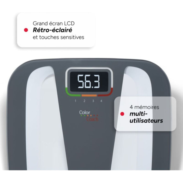 Pèse personne TERRAILLON COLOR COACH QUATTRO