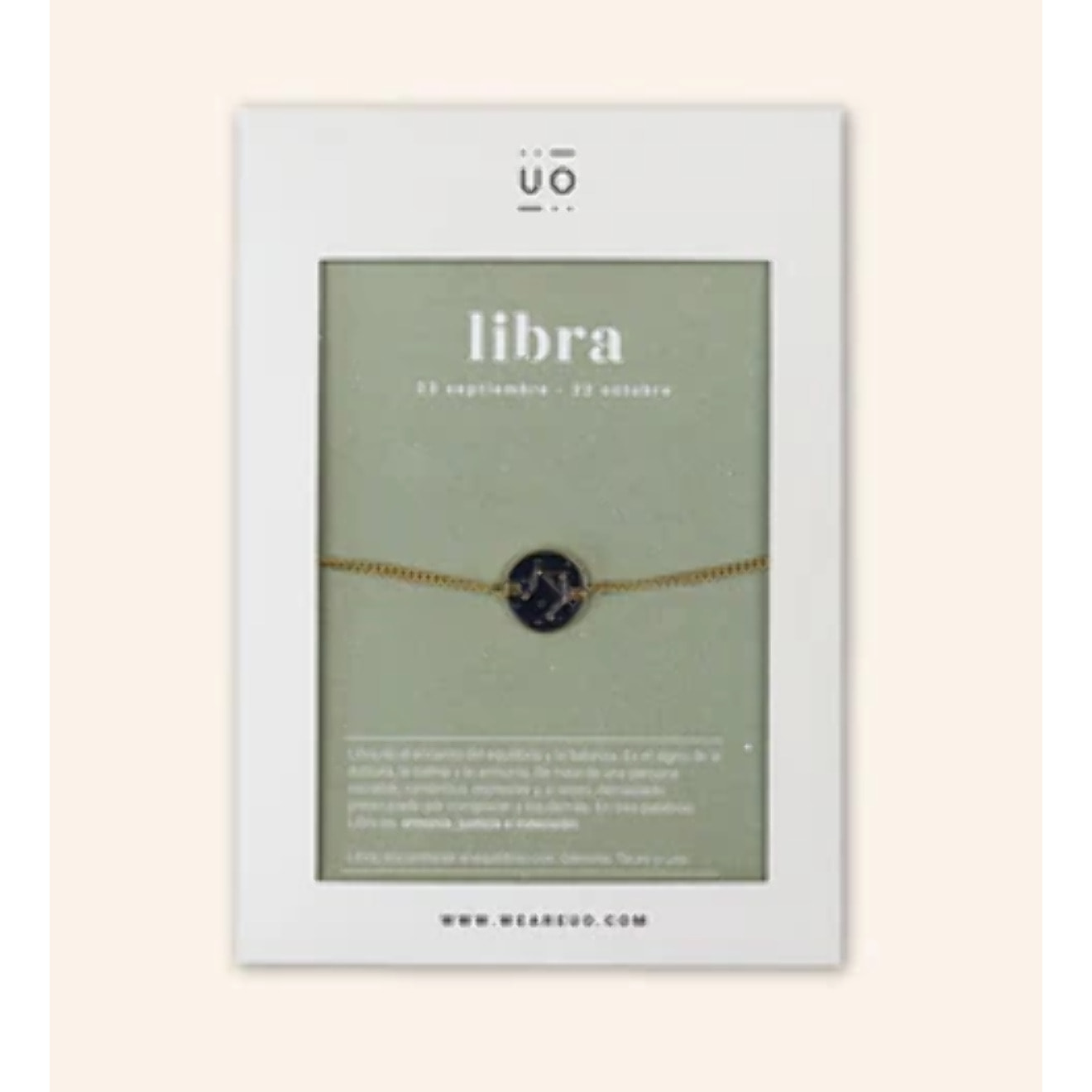 Pulsera Charm "Libra"