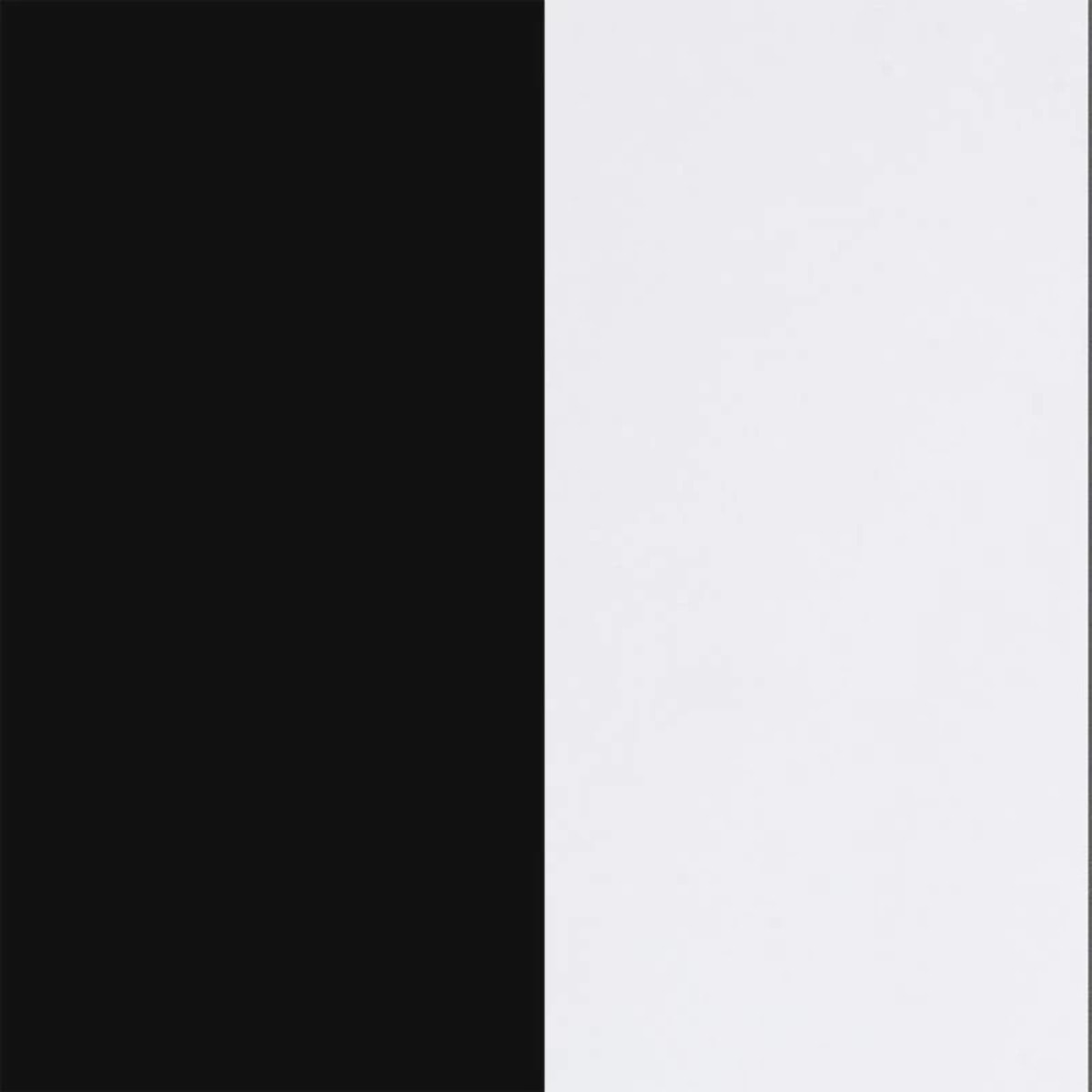 Mueble de salón Moobi en color blanco artik negro y medidas 160 x 124 cm Blanco Artik (Blanco Mate) - Negro