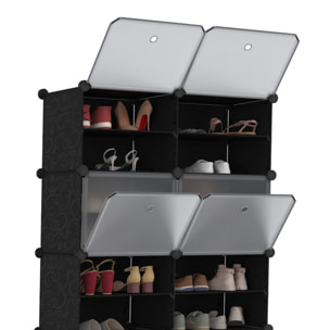 Meuble chaussures cube - 32 paires