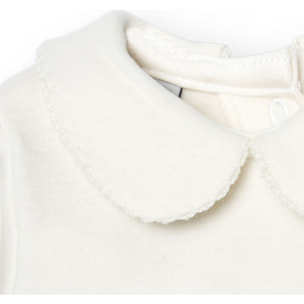 Body bebé manga larga cuello elegante