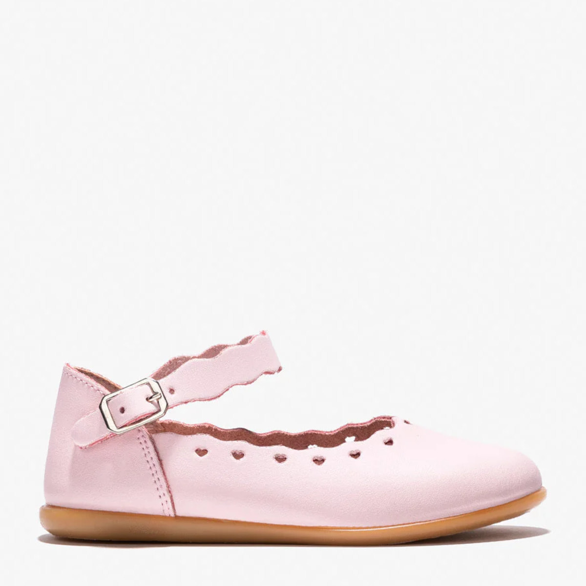 Bailarinas con hebilla rosa de niña