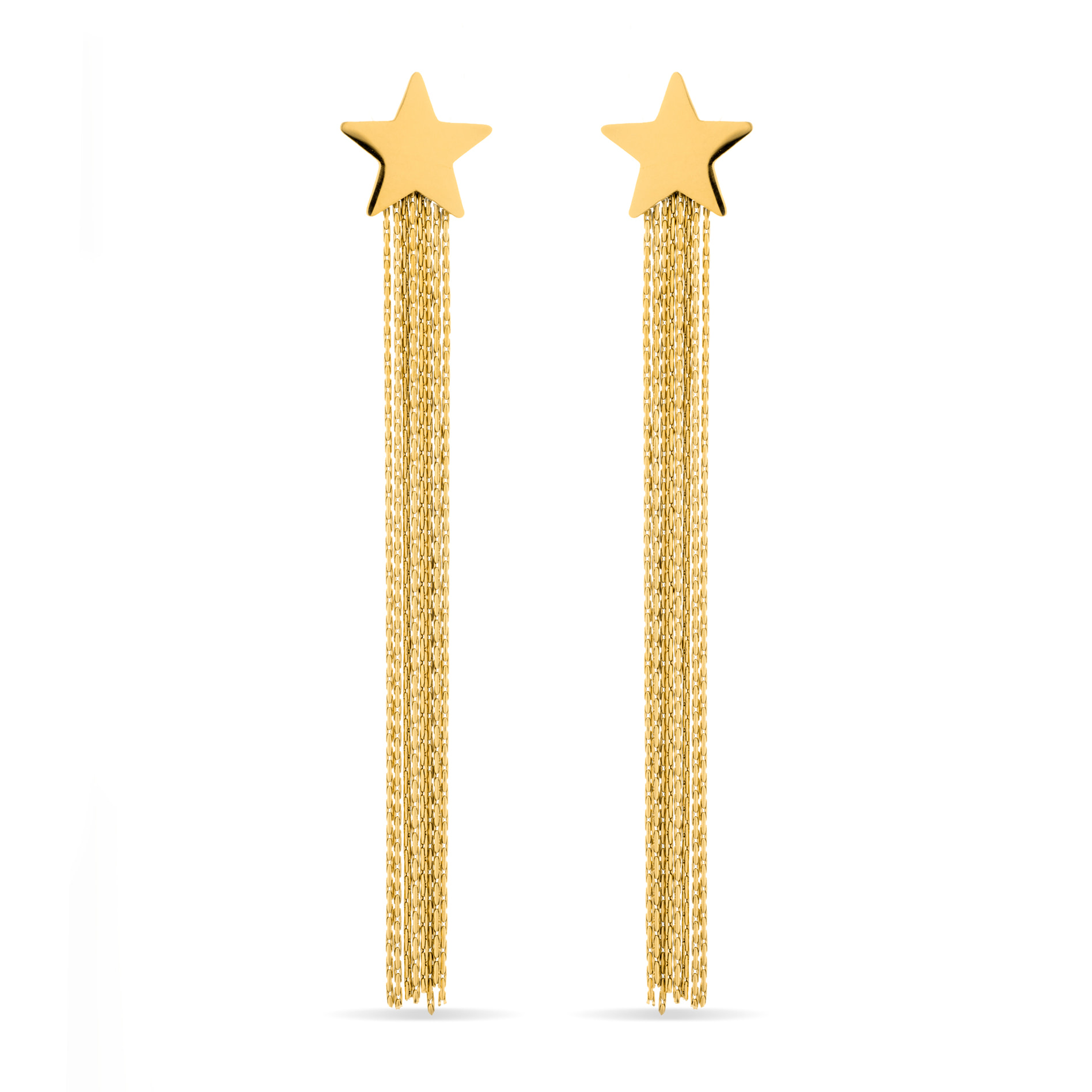 Pendientes Lux by Lux acabados oro 18k