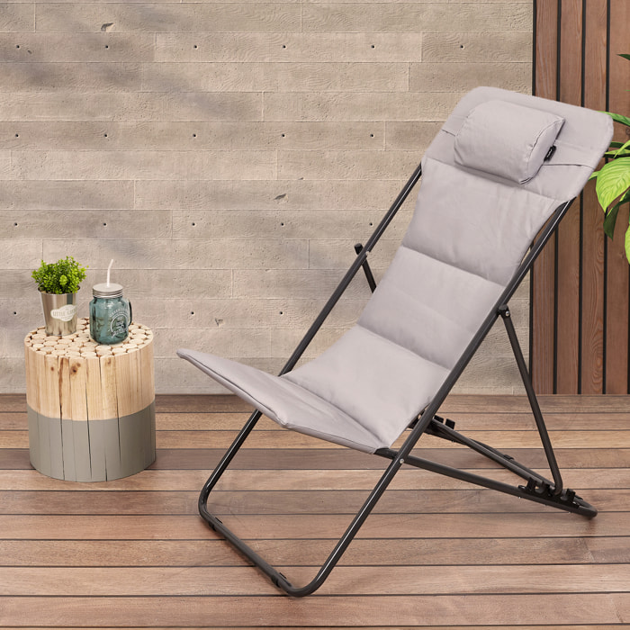 Transat Pliant Corfou Beige