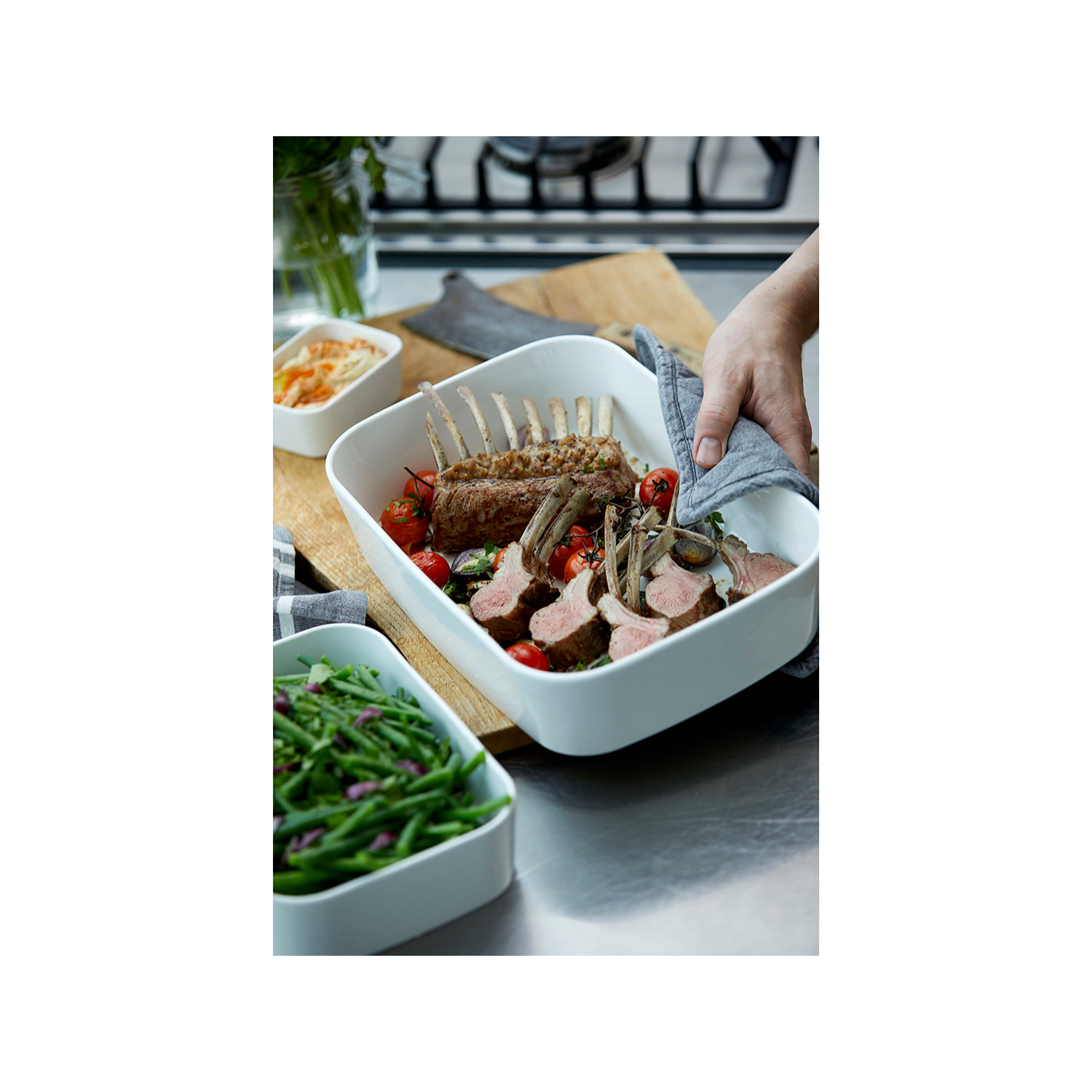 Plat de cuisson au four Modula