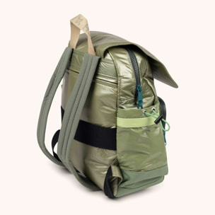 Mochila Técnica para Portátil en Poliamida Reciclada DEEP RECYCLED BACKPACK KHAKI