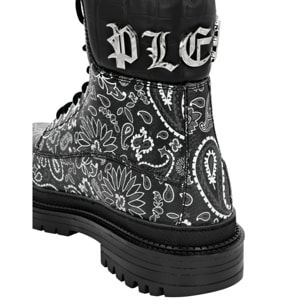 PHILIPP PLEIN Boots Mid Flat PAISLEY