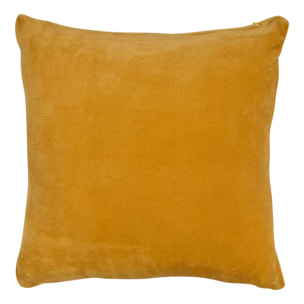 Coussin Ollis ocre 38x38cm