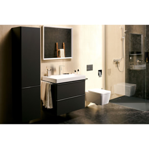 Mitigeur lavabo Tecturis E 210 Fine EcoSmart+ bonde clic-clac, Chromé