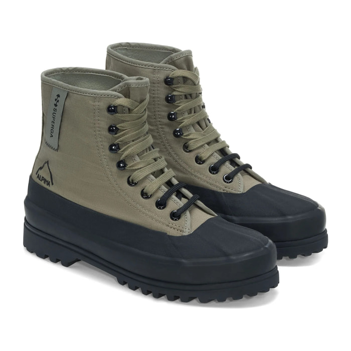 Superga - Botines Unisex Verde - 2481 ALPINA RIPSTOP