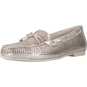 Mocasines Mujer de la marca STONEFLY  modelo CAPRI III 1 LAMINATED LTH PLATA