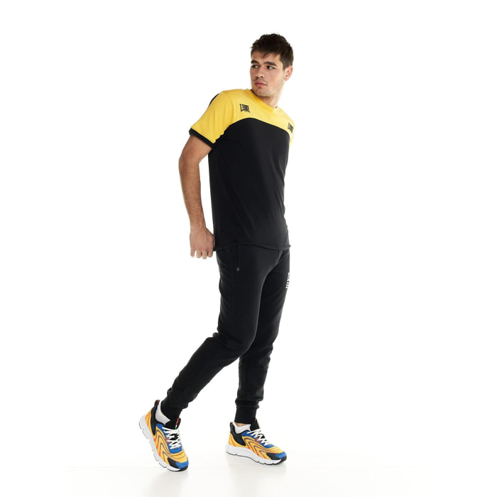 Camiseta de hombre Leone color block de manga corta Active