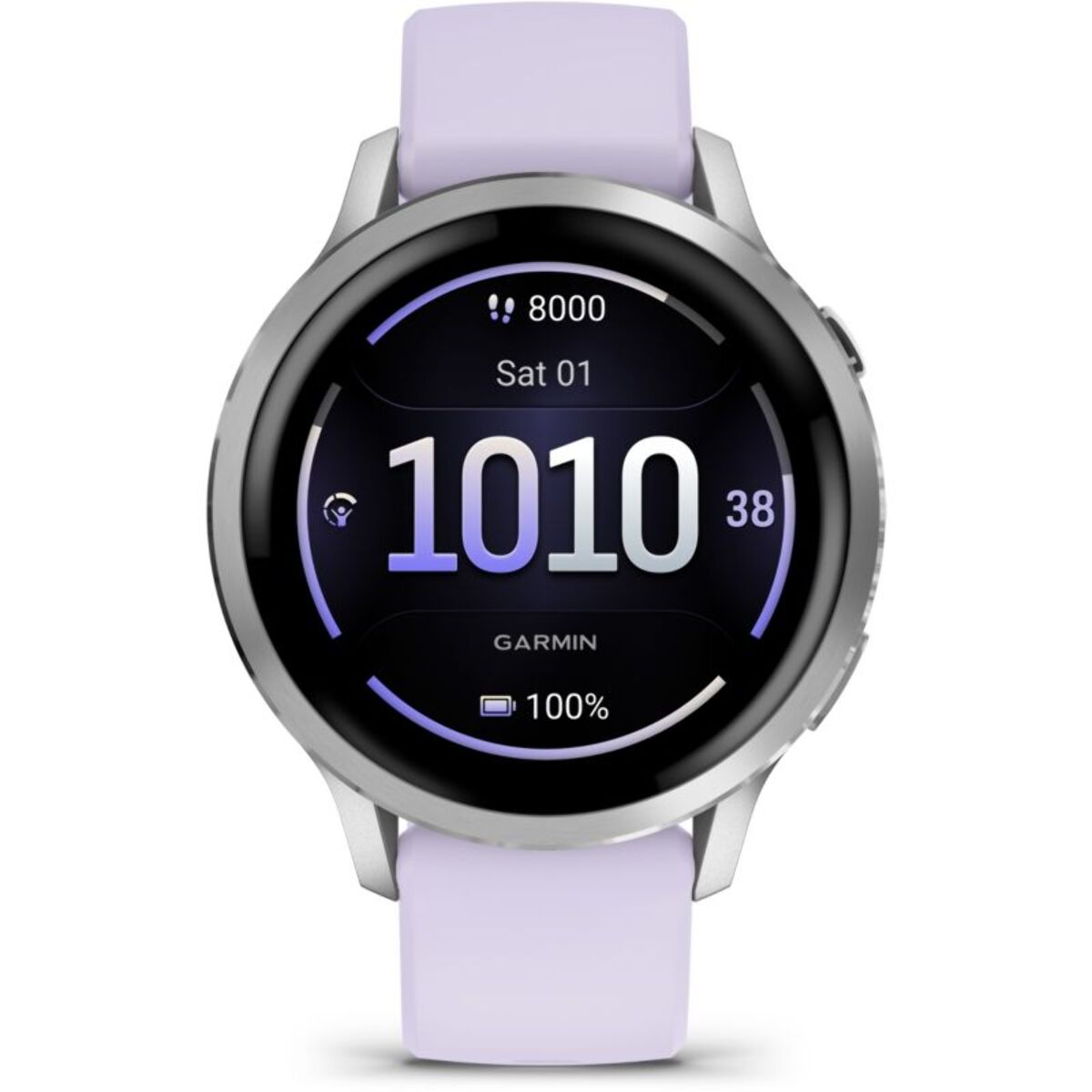 Montre sport GARMIN Venu 4 Gris/Silver Silicone Pervenche 41