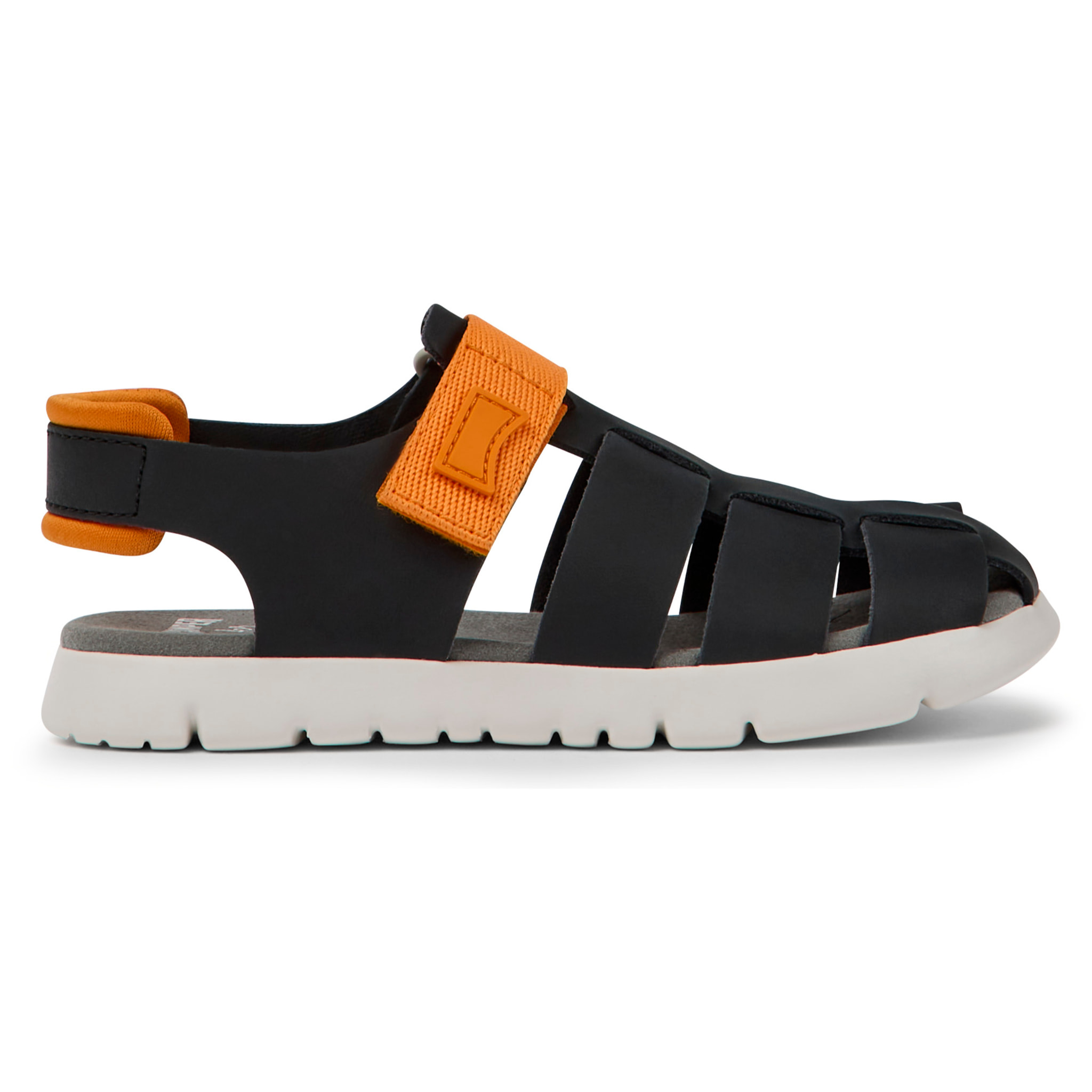 Sandali - CAMPER Oruga - Nero - Pelle/Tessuto