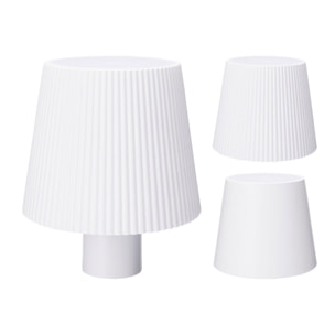 Lámpara LED 10,5x8,8cm para botella recargable USB con 3 modos de luz, 36 LEDs y 2 pantallas
