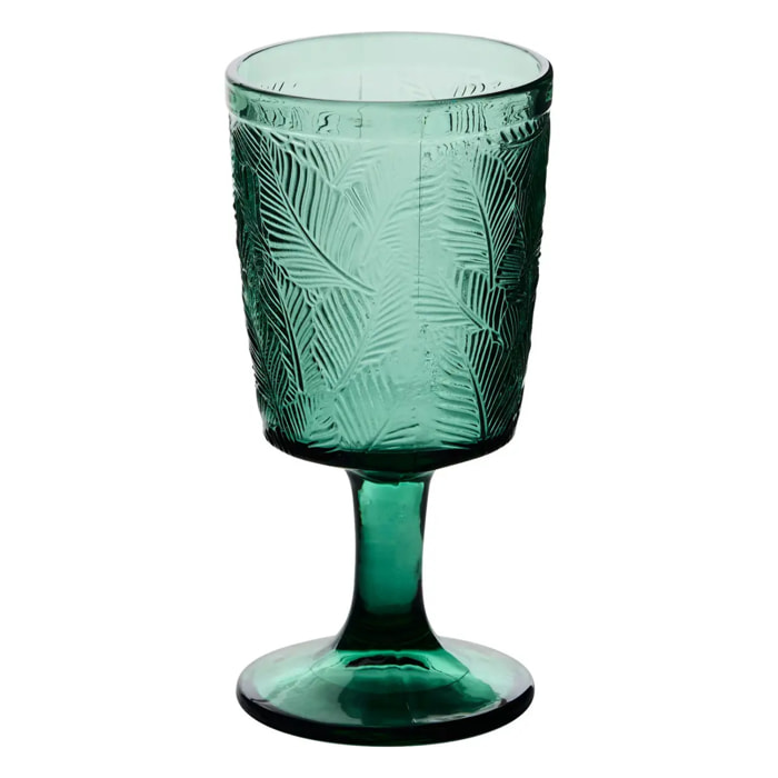 Verre à vin Feuille transparent D8,3xH16,7cm
