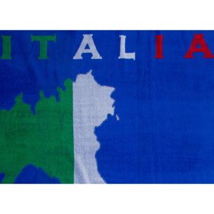 Telo Mare Spugna Jacquard Spiaggia Disegno Zante