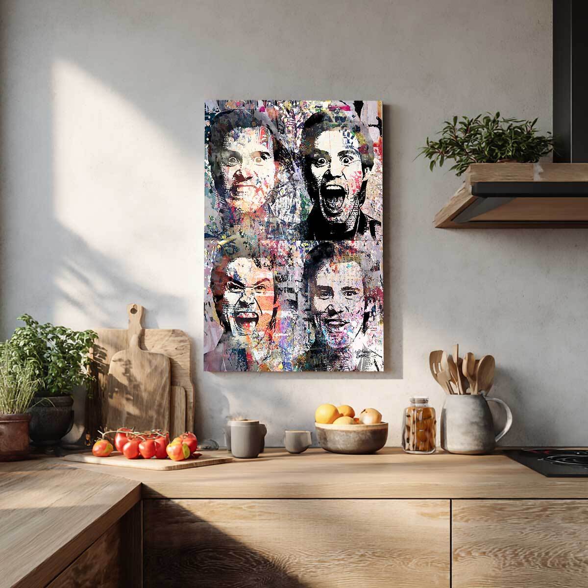 Tableau art tableau Jim carrey the mask Tableau alu Dibond