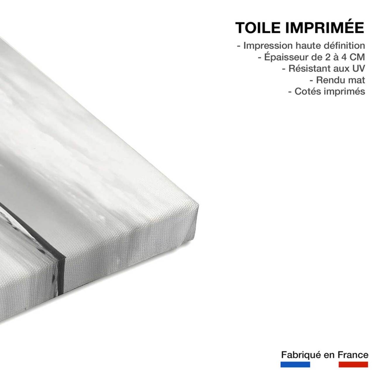 Tableau dunes Toile imprimée