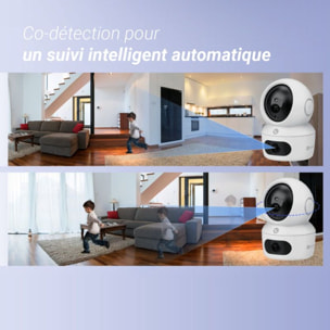 Caméra de surveillance EZVIZ H7C 2K+ Dual