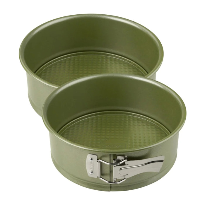 Ensemble de 2 Moules à manqué à charnière 20 cm Zenker Green Vision