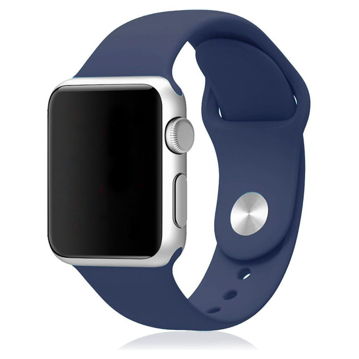 Correa de silicona Compatible con Apple Watch de: 38/40/41mm Talla S/M