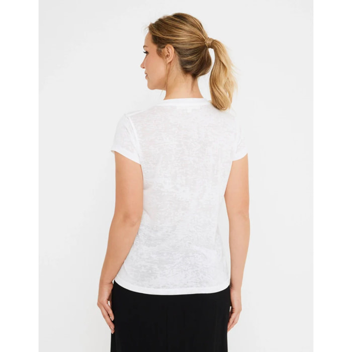 Camiseta Manga Corta Blanco - Gabeira