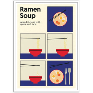 Affiche - Ramen Soup - Rosi Feist