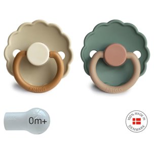 Frigg Pack 2 Chupetes Silicona Daisy