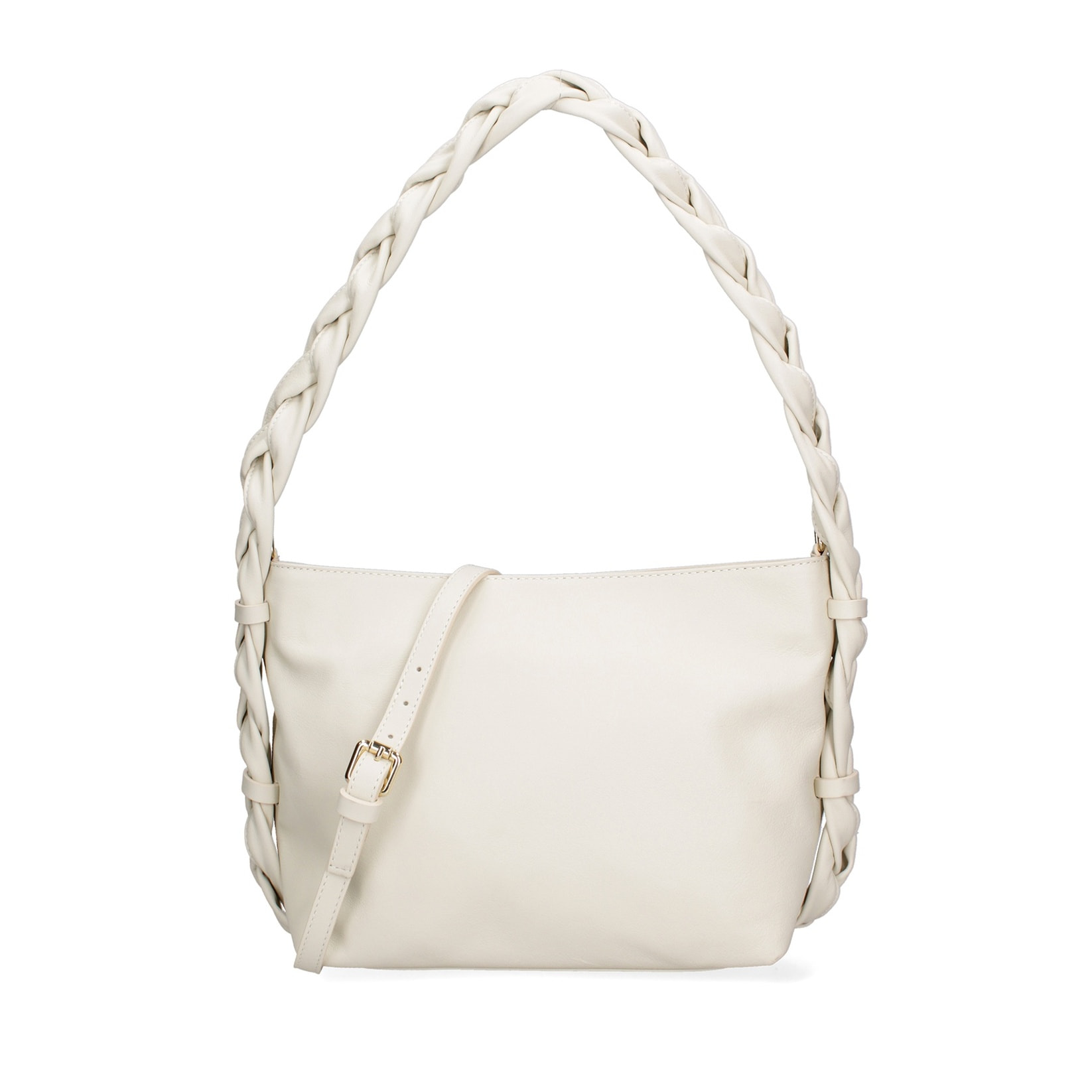 Borsa a spalla da donna - Modello Isara - Vera pelle - 26.0 x 22.0 x 9.0 cm
