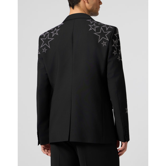 PHILIPP PLEIN Blazer Gigolo Fit Stars Studs
