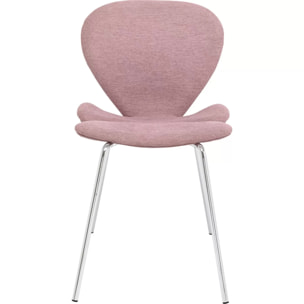 Chaise Soft Petal rose Kare Design