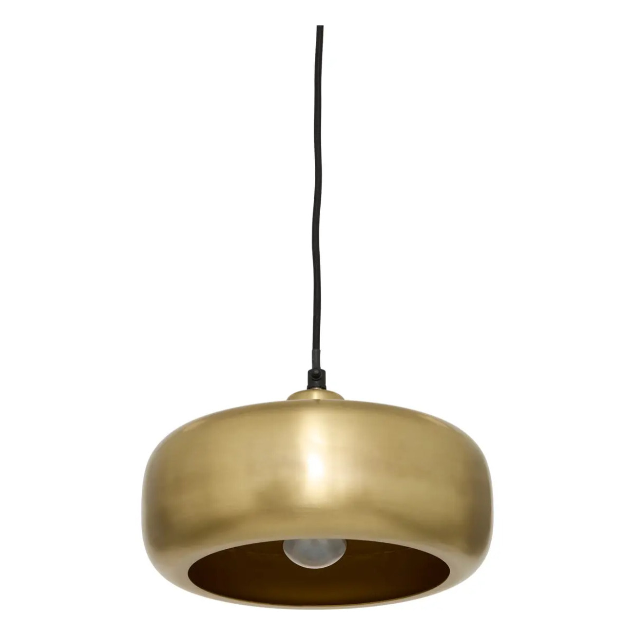 Suspension Gena ronde D.25,5cm doré