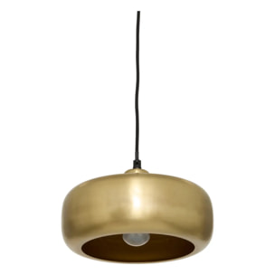 Suspension Gena ronde D.25,5cm doré