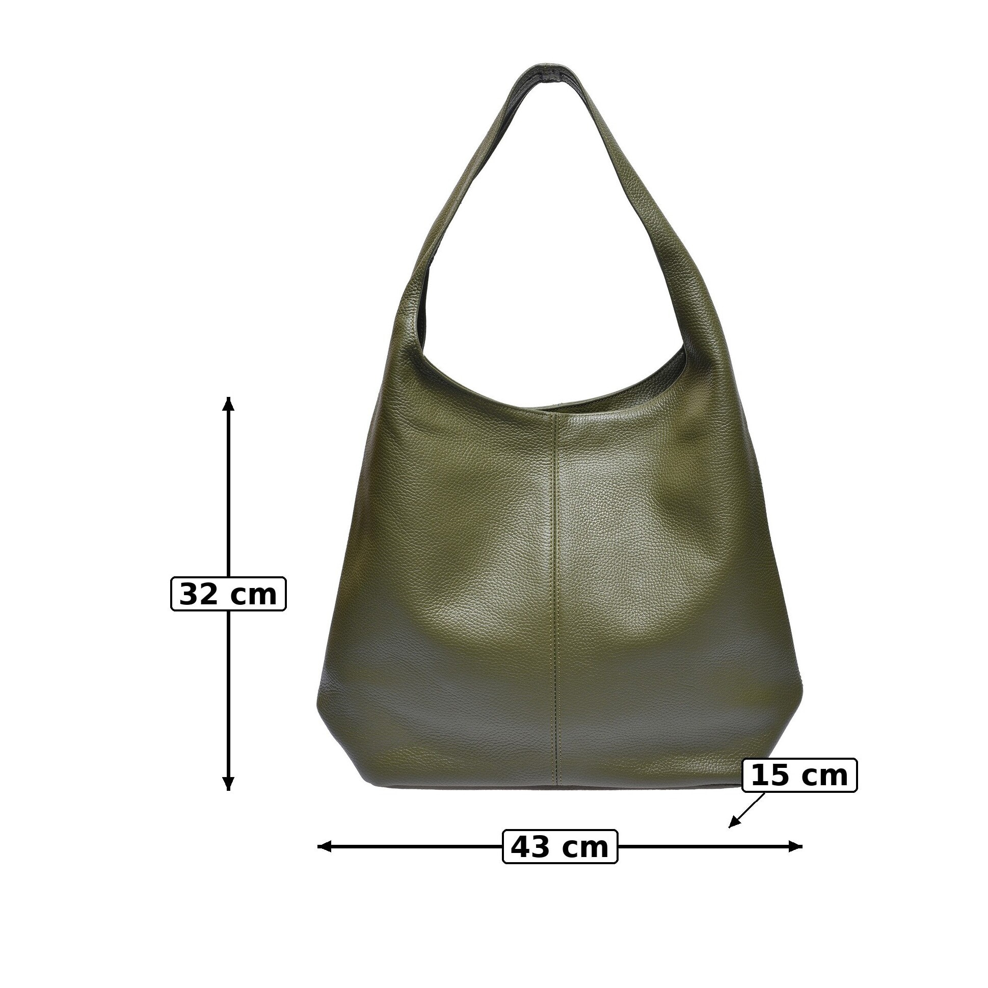 Shopper Anna Luchini Verde
